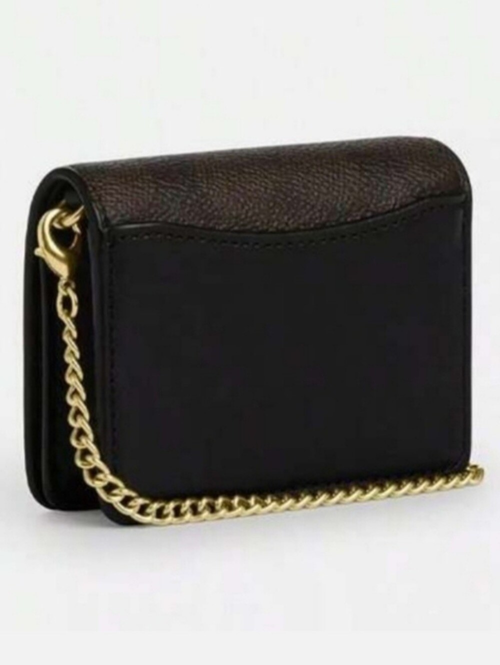 COACH Mini Wallet On A ChainIn Signature Jacquard - Picture 3 of 12